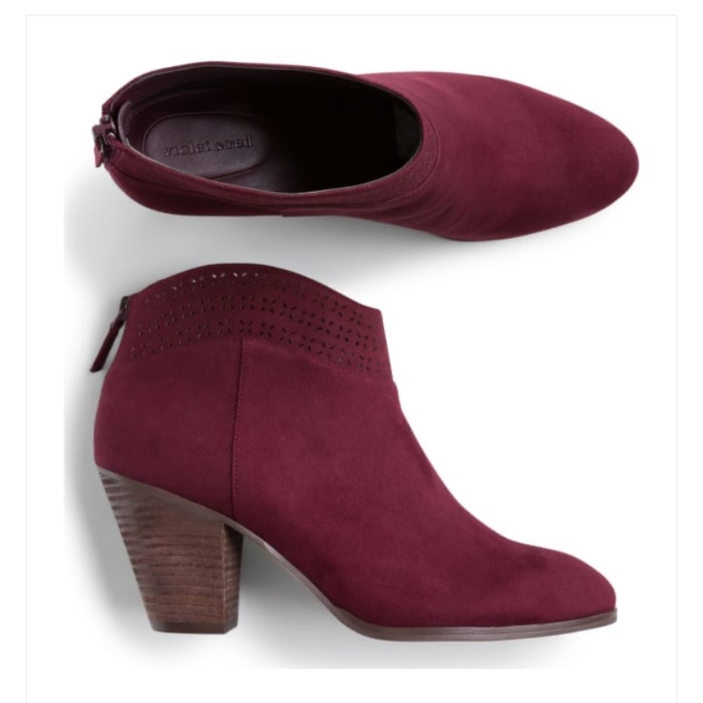 Maroon Booties 🌟